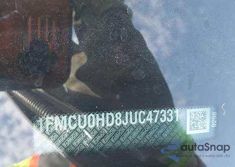 2018 Ford Escape Sel z USA, uszkodzony, nr VIN 1FMCU0HD8JUC47331